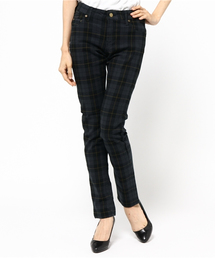 NATURAL BEAUTY BASIC | 【andGIRL 12月号掲載】【JJ 12月号掲載】チェックスキニーパンツ(その他パンツ)