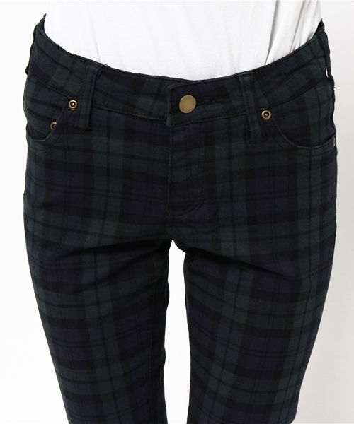 NATURAL BEAUTY BASIC(ナチュラルビューティーベーシック)の「【andGIRL 12月号掲載】【JJ 12月号掲載】チェックスキニーパンツ(その他パンツ・レディース・グリーン系その他/ホワイト系その他/ダークネイビー・LARGE/SMALL/MEDIUM/X-SMALL)」の12枚目の写真