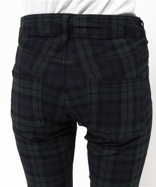 NATURAL BEAUTY BASIC(ナチュラルビューティーベーシック)の「【andGIRL 12月号掲載】【JJ 12月号掲載】チェックスキニーパンツ(その他パンツ・レディース・グリーン系その他/ホワイト系その他/ダークネイビー・LARGE/SMALL/MEDIUM/X-SMALL)」の13枚目の写真