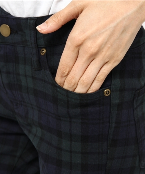 NATURAL BEAUTY BASIC(ナチュラルビューティーベーシック)の「【andGIRL 12月号掲載】【JJ 12月号掲載】チェックスキニーパンツ(その他パンツ・レディース・グリーン系その他/ホワイト系その他/ダークネイビー・LARGE/SMALL/MEDIUM/X-SMALL)」の14枚目の写真