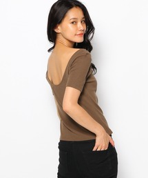 FOREVER 21 | バックオープンTシャツ(Tシャツ/カットソー)
