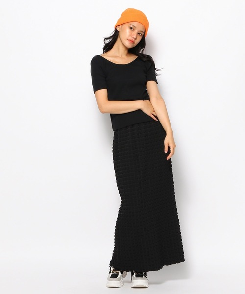 FOREVER 21（フォーエバー トゥエンティーワン）の「バックオープンTシャツ（Tシャツ/カットソー・レディース・ブラック/ブラウン系その他7/ホワイト系その他2・MEDIUM/LARGE/SMALL）」の10枚目の写真