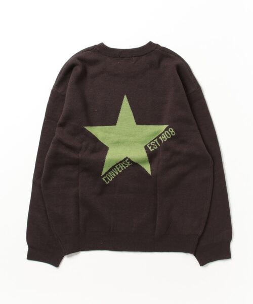 CONVERSE コンバース ジャガードニットプルオーバー（ニット/セーター