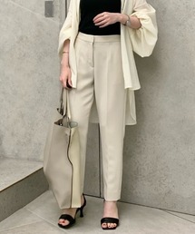 【NAVY】【美シルエット】カラースキニーパンツ