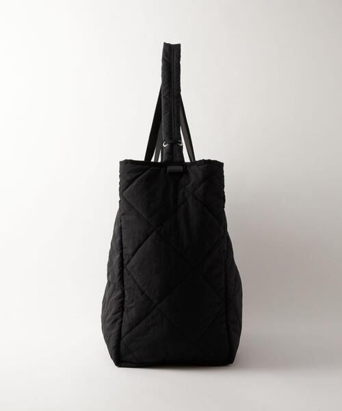 green label relaxing（グリーンレーベルリラクシング）の「【別注】＜fellowww＞GLR 2WAY キルト ショルダーバッグ（ショルダーバッグ・メンズ・オフホワイト/ダークブラウン/ブラック・FREE）」の5枚目の写真