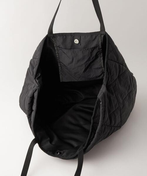 green label relaxing（グリーンレーベルリラクシング）の「【別注】＜fellowww＞GLR 2WAY キルト ショルダーバッグ（ショルダーバッグ・メンズ・オフホワイト/ダークブラウン/ブラック・FREE）」の10枚目の写真