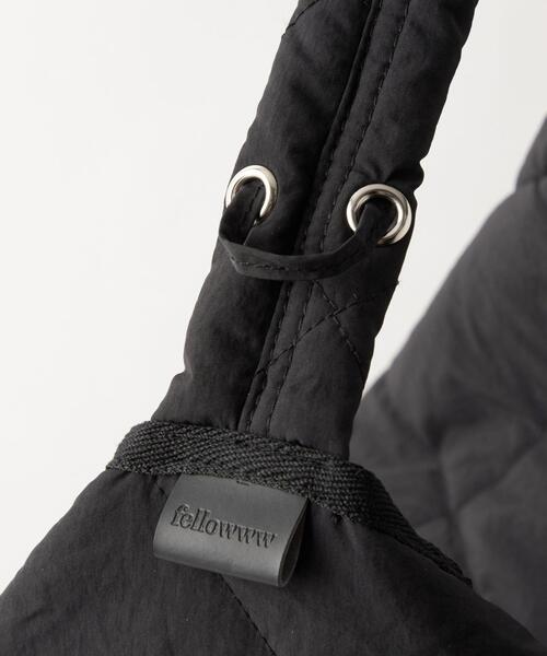 green label relaxing（グリーンレーベルリラクシング）の「【別注】＜fellowww＞GLR 2WAY キルト ショルダーバッグ（ショルダーバッグ・メンズ・オフホワイト/ダークブラウン/ブラック・FREE）」の11枚目の写真