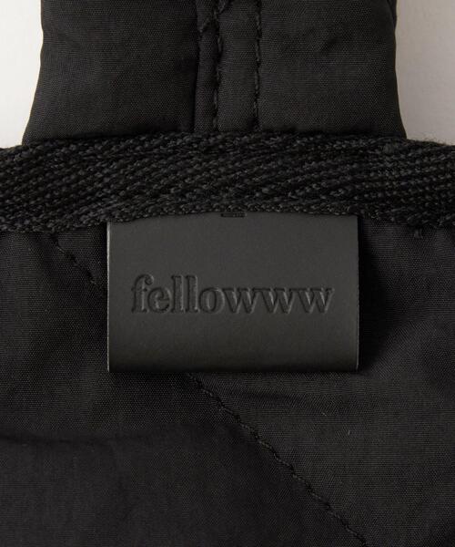 green label relaxing（グリーンレーベルリラクシング）の「【別注】＜fellowww＞GLR 2WAY キルト ショルダーバッグ（ショルダーバッグ・メンズ・オフホワイト/ダークブラウン/ブラック・FREE）」の12枚目の写真