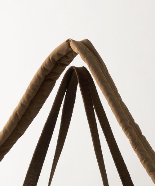 green label relaxing（グリーンレーベルリラクシング）の「【別注】＜fellowww＞GLR 2WAY キルト ショルダーバッグ（ショルダーバッグ・メンズ・オフホワイト/ダークブラウン/ブラック・FREE）」の15枚目の写真