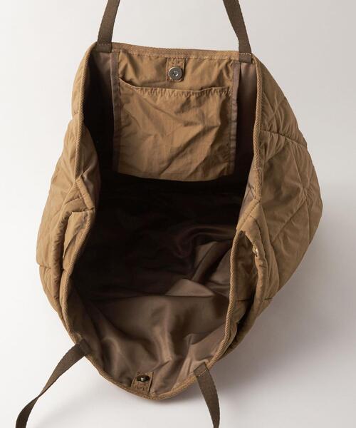 green label relaxing（グリーンレーベルリラクシング）の「【別注】＜fellowww＞GLR 2WAY キルト ショルダーバッグ（ショルダーバッグ・メンズ・オフホワイト/ダークブラウン/ブラック・FREE）」の16枚目の写真