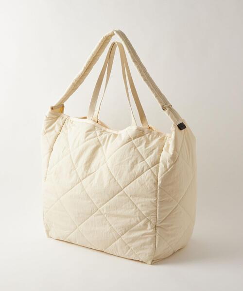 green label relaxing（グリーンレーベルリラクシング）の「【別注】＜fellowww＞GLR 2WAY キルト ショルダーバッグ（ショルダーバッグ・メンズ・オフホワイト/ダークブラウン/ブラック・FREE）」の18枚目の写真