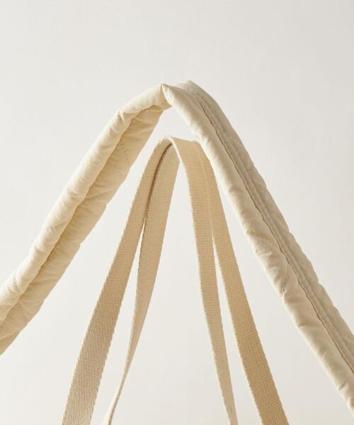 green label relaxing（グリーンレーベルリラクシング）の「【別注】＜fellowww＞GLR 2WAY キルト ショルダーバッグ（ショルダーバッグ・メンズ・オフホワイト/ダークブラウン/ブラック・FREE）」の19枚目の写真