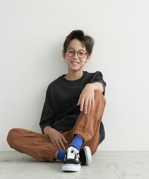 coca(coca)(コカ)の「キッズ ハリ感ツイルジョガーパンツ(その他パンツ・キッズ・ブラウン/カーキ/マスタード・110/120/130/140)」の5枚目の写真