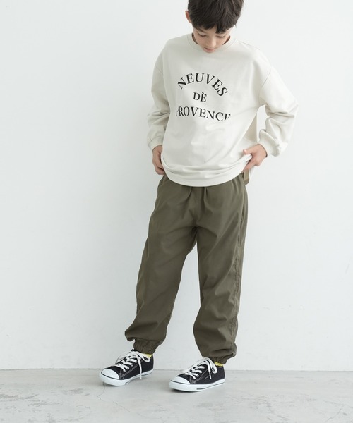 coca(coca)(コカ)の「キッズ ハリ感ツイルジョガーパンツ(その他パンツ・キッズ・ブラウン/カーキ/マスタード・110/120/130/140)」の10枚目の写真