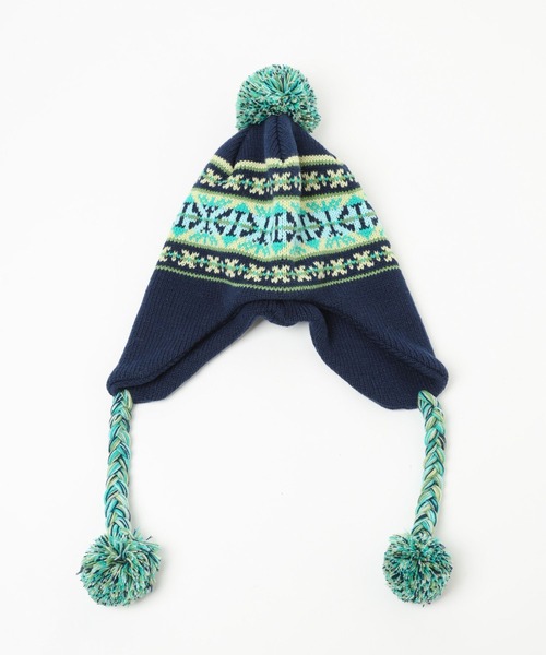 FOREVER 21(フォーエバー トゥエンティーワン)の「フェアアイルニットワッチ(ニットキャップ/ビーニー・レディース・ホワイト/ネイビー・FREE)」の7枚目の写真