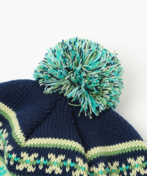 FOREVER 21(フォーエバー トゥエンティーワン)の「フェアアイルニットワッチ(ニットキャップ/ビーニー・レディース・ホワイト/ネイビー・FREE)」の8枚目の写真