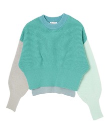 MILKFED. | PANELED KNIT TOP(ニット/セーター)