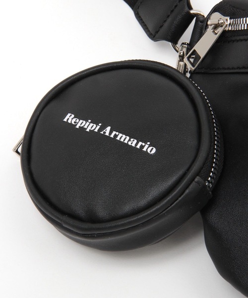 repipi armario（レピピ アルマリオ）の「ポーチツキウエストＢＡＧ（ボディバッグ/ウエストポーチ・キッズ・アイボリー/ブラック/シルバー・FREE）」の11枚目の写真