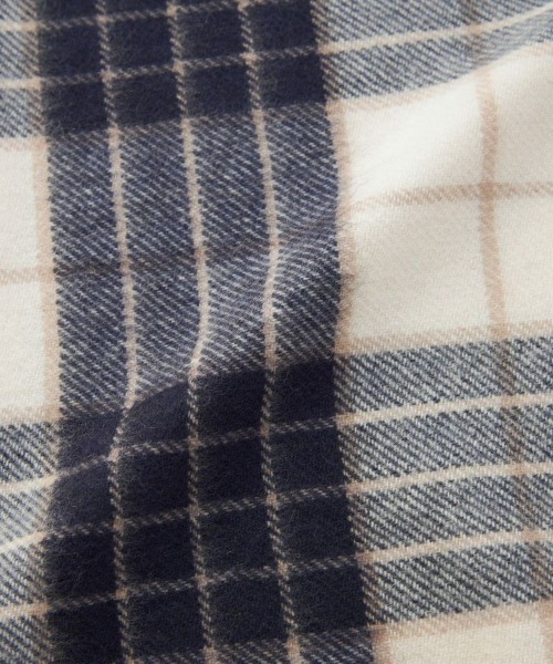 【Johnstons of Elgin / ジョンストンズ オブ エルガン】小判タータンチェック/カシミヤプレーンストール（マフラー）｜Johnstons of Elgin（ジョンストンズオブエルガン）