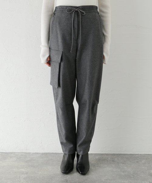 TELA（テラ）の「【TELA/テラ】PKツキPT：パンツ（カーゴパンツ・レディース・チャコールグレー・42）」の9枚目の写真