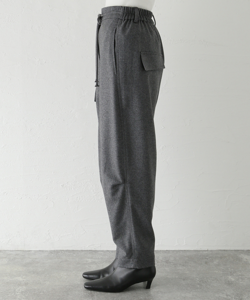 TELA（テラ）の「【TELA/テラ】PKツキPT：パンツ（カーゴパンツ・レディース・チャコールグレー・42）」の10枚目の写真