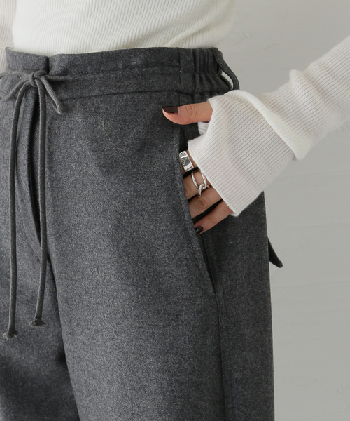 TELA（テラ）の「【TELA/テラ】PKツキPT：パンツ（カーゴパンツ・レディース・チャコールグレー・42）」の16枚目の写真