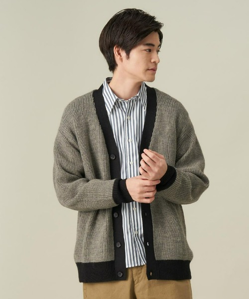 Pitta Re:)（ピッタリ）の「ラウンドテール レギュラー 長袖カジュアルシャツ（シャツ/ブラウス・メンズ・ダークブルー・S/L/LL/M）」の6枚目の写真