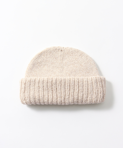 RACAL（ラカル）の「【RACAL / ラカル】Whole garment watch（ニットキャップ/ビーニー・メンズ・オレンジ/ブラック/ブラウン/ベージュ/チャコールグレー/アイボリー・FREE）」の2枚目の写真