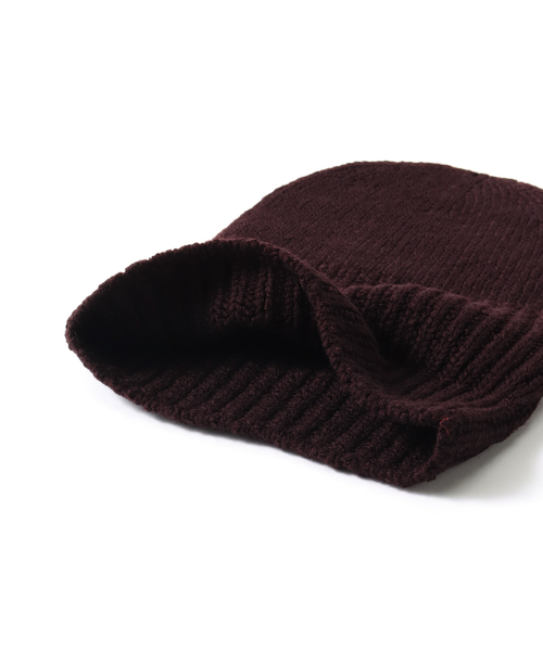 RACAL（ラカル）の「【RACAL / ラカル】Whole garment watch（ニットキャップ/ビーニー・メンズ・オレンジ/ブラック/ブラウン/ベージュ/チャコールグレー/アイボリー・FREE）」の8枚目の写真