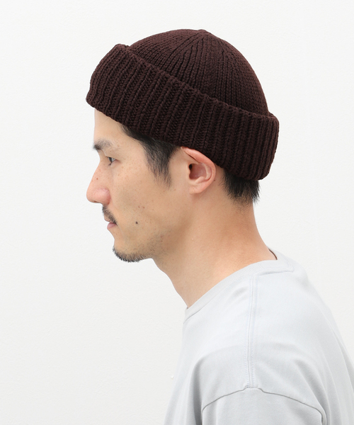 RACAL（ラカル）の「【RACAL / ラカル】Whole garment watch（ニットキャップ/ビーニー・メンズ・オレンジ/ブラック/ブラウン/ベージュ/チャコールグレー/アイボリー・FREE）」の18枚目の写真