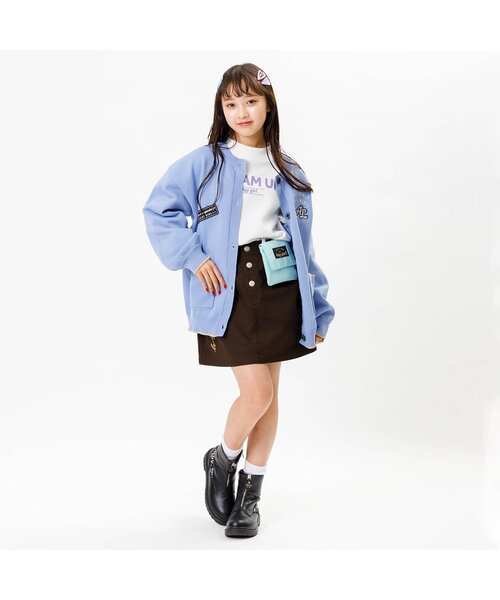 algy(アルジー)の「移動ポケット&チャーム付きスカパン(スカート・キッズ・ブラック/インディゴブルー/ブラウン・XX-SMALL/X-SMALL/MEDIUM/SMALL)」の22枚目の写真