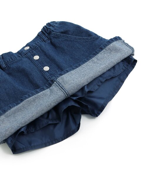 algy(アルジー)の「移動ポケット&チャーム付きスカパン(スカート・キッズ・ブラック/インディゴブルー/ブラウン・XX-SMALL/X-SMALL/MEDIUM/SMALL)」の19枚目の写真