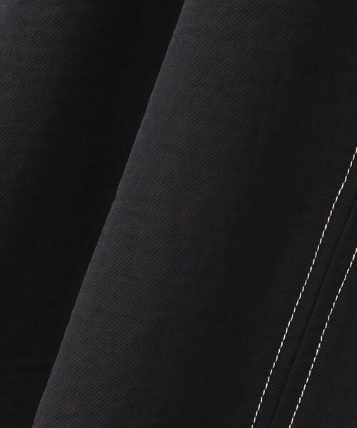 N.（N. Natural Beauty Basic）（エヌエヌナチュラルビューティーベーシック）の「ステッチループウエストタックワンピース（ワンピース・レディース・ホワイト/ブラック・MEDIUM/SMALL）」の12枚目の写真