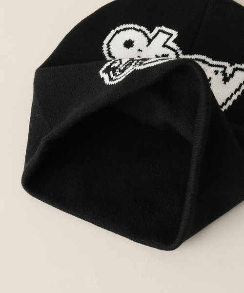 OBEY（オベイ）の「【OBEY / オベイ】DEVIL BEANIE：ビーニー（ハット・レディース・サックスブルー/ブラック・FREE）」の10枚目の写真