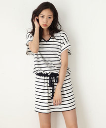 MOUSSY | BLOUSING H/S OP(ワンピース)