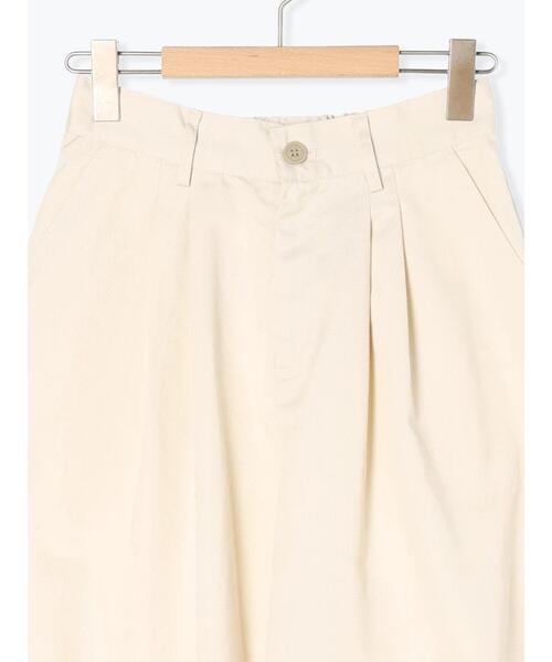 Samansa Mos2（サマンサ モスモス）の「◎ツータックワイドパンツ（その他パンツ・レディース・ブラック/オフホワイト/ブラウン/キャメル・F）」の16枚目の写真