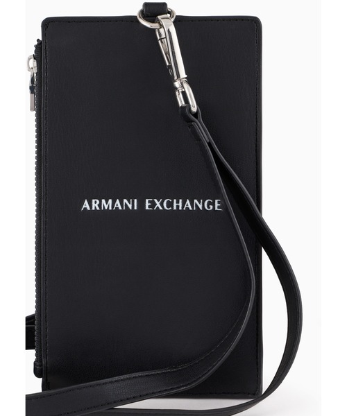 ARMANI EXCHANGE（アルマーニエクスチェンジ）の「【A|X アルマーニ エクスチェンジ】AXロゴ　ストラップ付き小物入れ（その他小物・メンズ・ブラック/コバルトブルー/ダークオレンジ・FREE）」の13枚目の写真