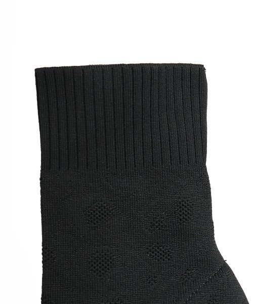 Miniministore(ミニミニストア)の「ショートブーツ ソックスブーツ 韓国(ブーツ・レディース・ブラック・24.5cm/25.0cm/24.0cm/23.5cm/23.0cm)」の12枚目の写真