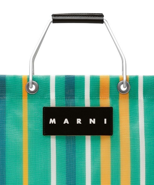MARNI MARKET（マルニマーケット）の「ストライプバッグ ミニ（トート