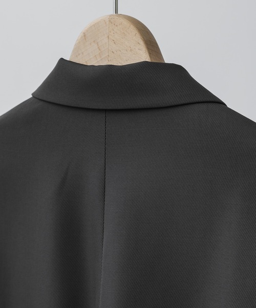 セール】HIGH TWISTED GABA W JACKET（テーラードジャケット）｜WYM