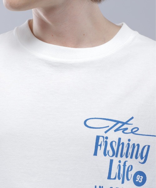 MANASTASH（マナスタッシュ）の「MANASTASH/マナスタッシュ CiTee FISHING CLUB（Tシャツ/カットソー・メンズ・ブラック/ブルー/ホワイト・M/L/XL）」の17枚目の写真