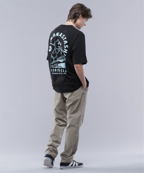 MANASTASH（マナスタッシュ）の「MANASTASH/マナスタッシュ CiTee FISHING CLUB（Tシャツ/カットソー・メンズ・ブラック/ブルー/ホワイト・M/L/XL）」の21枚目の写真