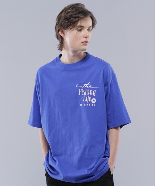 MANASTASH（マナスタッシュ）の「MANASTASH/マナスタッシュ CiTee FISHING CLUB（Tシャツ/カットソー・メンズ・ブラック/ブルー/ホワイト・M/L/XL）」の22枚目の写真