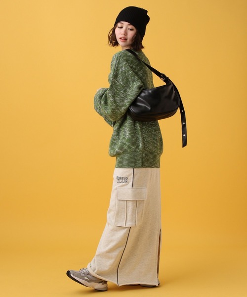 PBLIM(ページボーイリム)の「PAGEBOYLIM/スペースダイロゴニット(ニット/セーター・レディース・グリーン系その他/イエロー系その他・FREE)」の14枚目の写真