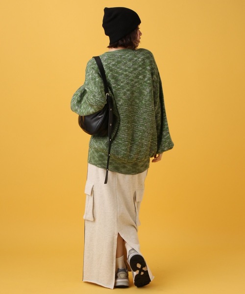 PBLIM(ページボーイリム)の「PAGEBOYLIM/スペースダイロゴニット(ニット/セーター・レディース・グリーン系その他/イエロー系その他・FREE)」の15枚目の写真