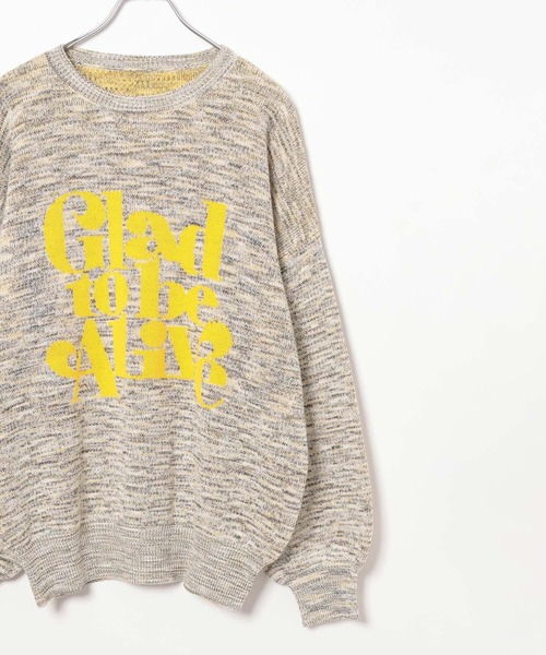 PBLIM(ページボーイリム)の「PAGEBOYLIM/スペースダイロゴニット(ニット/セーター・レディース・グリーン系その他/イエロー系その他・FREE)」の18枚目の写真