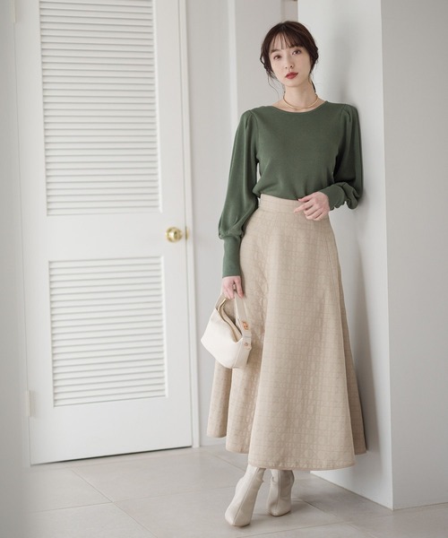 Andemiu（アンデミュウ）の「2WAYハンドルバッグ 103777（ボディバッグ/ウエストポーチ・レディース・ブラック/オフホワイト/ベージュ・FREE）」の4枚目の写真