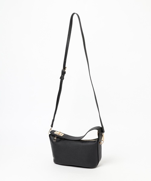 Andemiu（アンデミュウ）の「2WAYハンドルバッグ 103777（ボディバッグ/ウエストポーチ・レディース・ブラック/オフホワイト/ベージュ・FREE）」の18枚目の写真