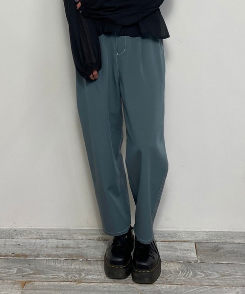 配色ステッチイージーサルエルパンツ（その他パンツ）｜NICOLE