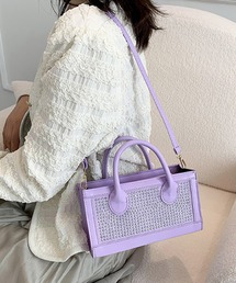 ❤️【美品】柔らかオーストリッチ風パープルハンドバッグ 楽天市場】オーストリッチ 風 バッグの通販